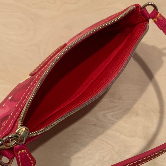 Dooney & Bourke Somerset Watercolor Wristlet - Picture 8 of 8